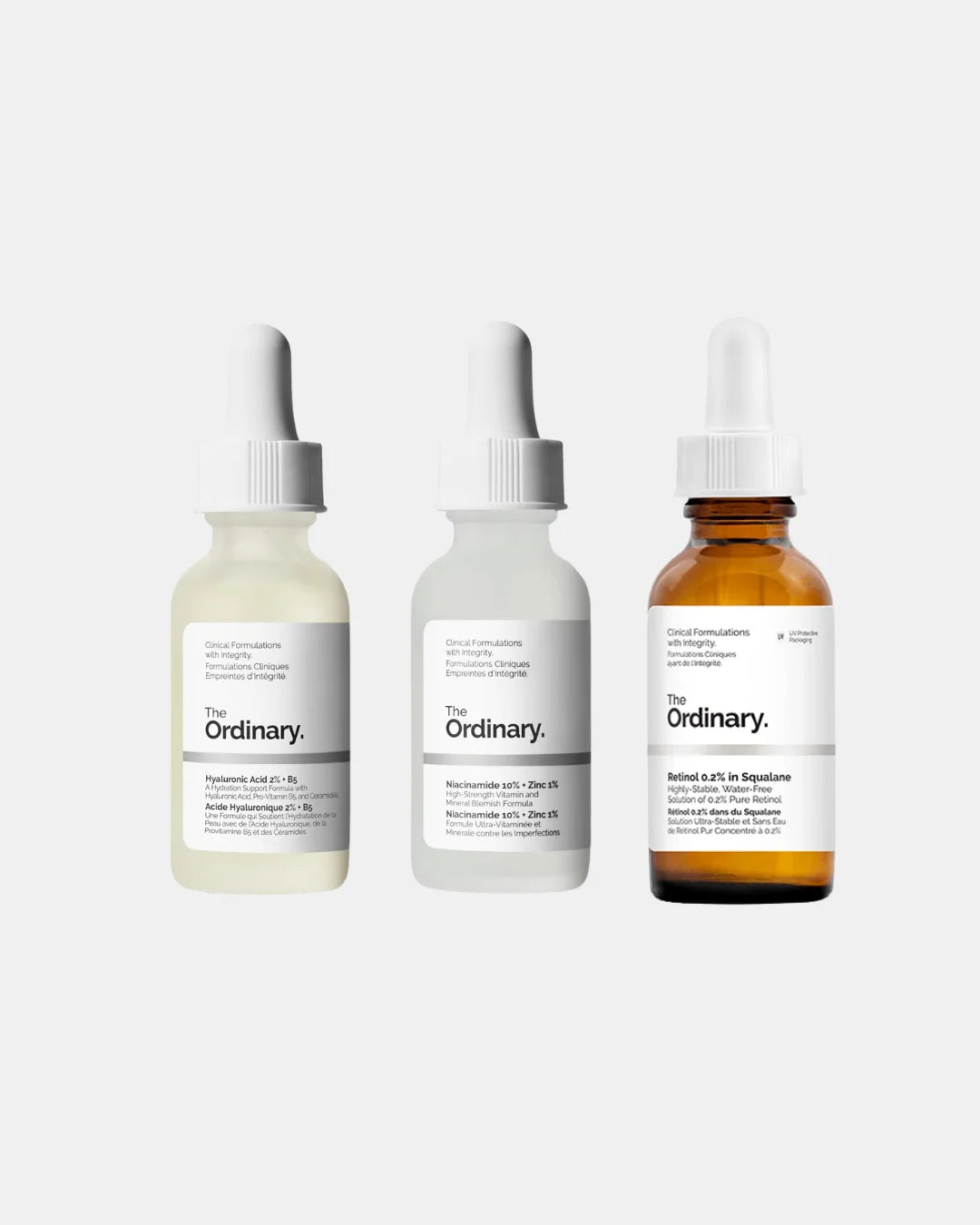 Niacinamida + A. Hialuronico + Retinol - The Ordinary